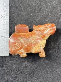 Chinese Jade Hongshan Figurine