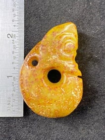 Chinese Jade Hongshan Figurine