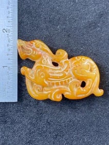 Chinese Jade Hongshan Figurine