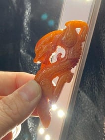 Chinese Jade Hongshan Figurine