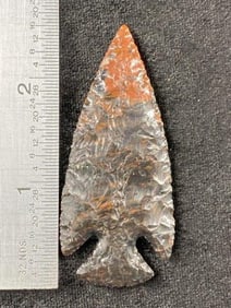 Extremely Fine Obsidian Point from the Gerald Gerlach Collection from Boise, Idaho Indian Artifact