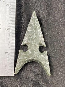 Extremely Fine Obsidian Point from the Gerald Gerlach Collection from Boise, Idaho Indian Artifact