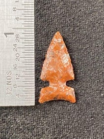 Extremely Fine Obsidian Point from the Gerald Gerlach Collection from Boise, Idaho Indian Artifact