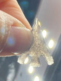 Extremely Fine Obsidian Point from the Gerald Gerlach Collection from Boise, Idaho Indian Artifact