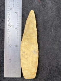 Agate Basin from Missouri Indian Artifact Arrowhead