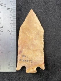 Afton from Missouri Indian Artifact Arrowhead
