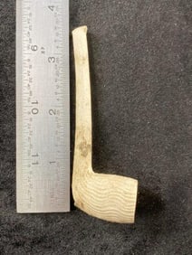 1860s Trade Pipe Indian Artifact Arrowhead