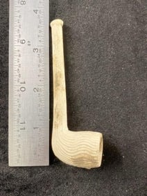 1860s Trade Pipe Indian Artifact Arrowhead