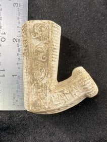 1860s Trade Pipe Indian Artifact Arrowhead