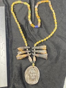 Foet Laramie 1868 Peace Council Necklace