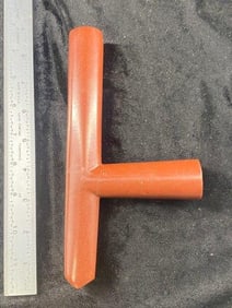 Catlinite T-Pipe Sioux broken & glued