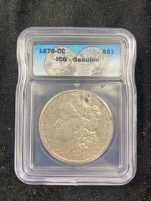 1878 Carson City Morgan Silver Dollar Coin