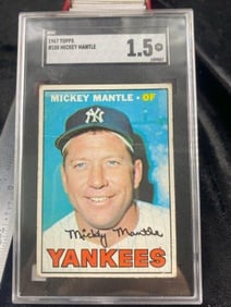 1967 Topps Mickey Mantle Baseball Card