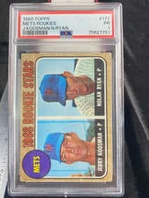 1968 Topps Nolan Ryan, Jerry Koosman Baseball Card