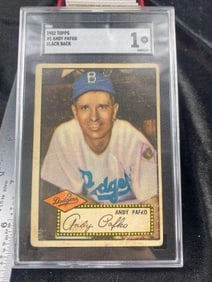 1952 Topps Andy Pafko Baseball Card