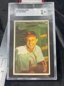 1953 Bowman Stan Musial Baseball Card