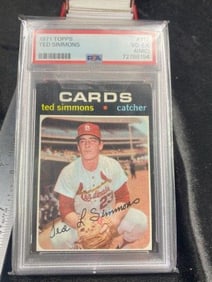 1971 Topps Ted Simmons Baseball Card