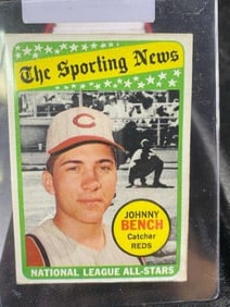 Johnny Bench Baseball Card