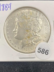 1889 Morgan Silver Dollar Coin