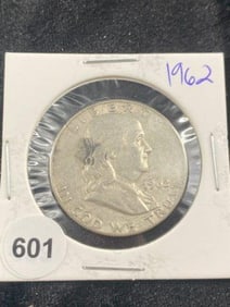 1962 Franklin Half Dollar Coin
