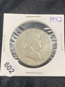 1952 Franklin Half Dollar Coin