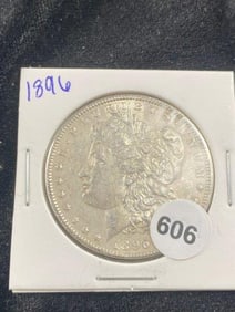1896 Morgan Silver Dollar Coin