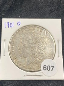 1901 O Morgan Silver Dollar Coin