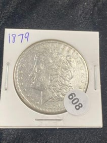 1879 Morgan Silver Dollar Coin
