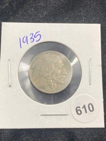 1935 Buffalo Nickel Coin