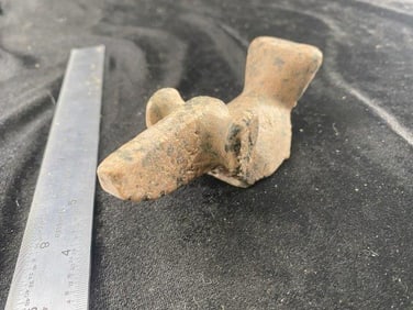 Popeyed Birdstone Indian Artifact Arrowhead