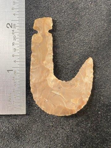 Flint Hook Indian Artifact Arrowhead (1 of 3)