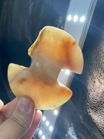 Quartz Bannerstone from Illinois Indian Artifact Arrowhead broken: KEY WORDS: INDIAN ARTIFACT ARTIFACTS ARROWHEAD ARROWHEADS NATIVE AMERICAN MISSISSIPPIAN QUAPAW CADDO POTTERY COINS MORGAN DOLLAR PEACE DOLLAR SILVER COINS Arkansas. Now taking in consignments for pre-