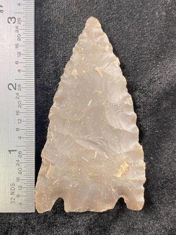 San Saba Knife, well made, root beer flint - Kimble Co. Ex Delk (1 of 4)