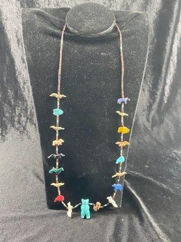 South West Necklace: KEY WORDS: INDIAN ARTIFACT ARTIFACTS ARROWHEAD ARROWHEADS NATIVE AMERICAN MISSISSIPPIAN QUAPAW CADDO POTTERY COINS MORGAN DOLLAR PEACE DOLLAR SILVER COINS Arkansas. Now taking in consignments for pre-
