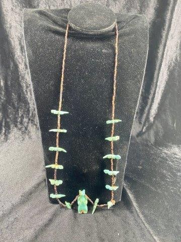 South West Necklace: KEY WORDS: INDIAN ARTIFACT ARTIFACTS ARROWHEAD ARROWHEADS NATIVE AMERICAN MISSISSIPPIAN QUAPAW CADDO POTTERY COINS MORGAN DOLLAR PEACE DOLLAR SILVER COINS Arkansas. Now taking in consignments for pre-