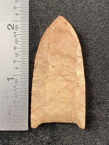 Folsom 2 & 1/8" Arrowhead Indian Artifact from Missouri, ex - Jim Marberry Collection (1 of 3)