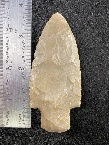Adena Indian Artifact Arrowhead: KEY WORDS: INDIAN ARTIFACT ARTIFACTS ARROWHEAD ARROWHEADS NATIVE AMERICAN MISSISSIPPIAN QUAPAW CADDO POTTERY COINS MORGAN DOLLAR PEACE DOLLAR SILVER COINS Arkansas. Now taking in consignments for pre-