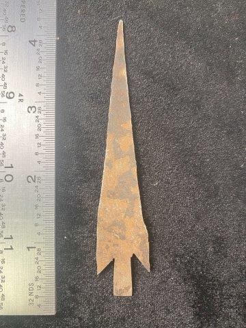 Metal Trade Arrow Indian Artifact Arrowhead (1 of 1)