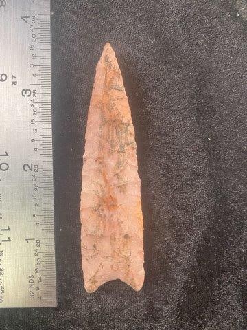 Dalton Indian Artifact Arrowhead: KEY WORDS: INDIAN ARTIFACT ARTIFACTS ARROWHEAD ARROWHEADS NATIVE AMERICAN MISSISSIPPIAN QUAPAW CADDO POTTERY COINS MORGAN DOLLAR PEACE DOLLAR SILVER COINS Arkansas. Now taking in consignments for pre-