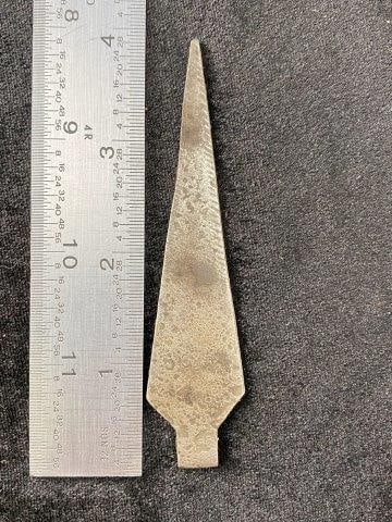 Metal Trade Point Indian Artifact Arrowhead (1 of 3)