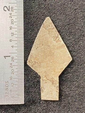 Metal Trade Point Indian Artifact Arrowhead (1 of 3)