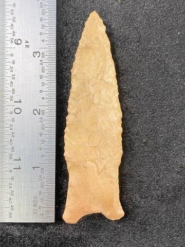 Dalton Indian Artifact Arrowhead: KEY WORDS: INDIAN ARTIFACT ARTIFACTS ARROWHEAD ARROWHEADS NATIVE AMERICAN MISSISSIPPIAN QUAPAW CADDO POTTERY COINS MORGAN DOLLAR PEACE DOLLAR SILVER COINS Arkansas. Now taking in consignments for pre-