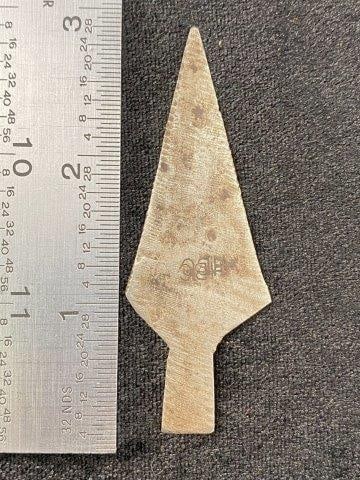 Metal Trade Point Indian Artifact Arrowhead (1 of 3)