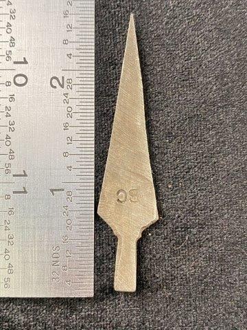 Metal Trade Point Indian Artifact Arrowhead (1 of 3)