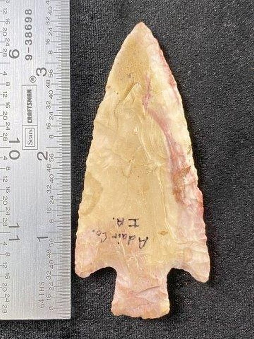 Hardin Indian Artifact Arrowhead: KEY WORDS: INDIAN ARTIFACT ARTIFACTS ARROWHEAD ARROWHEADS NATIVE AMERICAN MISSISSIPPIAN QUAPAW CADDO POTTERY COINS MORGAN DOLLAR PEACE DOLLAR SILVER COINS Arkansas. Now taking in consignments for pre-
