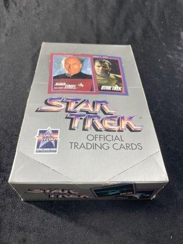 Unopened Box of Star Trek Trading Cards: KEY WORDS: INDIAN ARTIFACT ARTIFACTS ARROWHEAD ARROWHEADS NATIVE AMERICAN MISSISSIPPIAN QUAPAW CADDO POTTERY COINS MORGAN DOLLAR PEACE DOLLAR SILVER COINS Arkansas. Now taking in consignments for pre-
