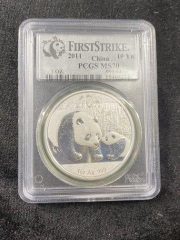 2011 1 Ounce Silver Round MS70 Coin (1 of 2)