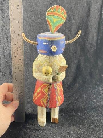 Cachina Doll Indian Artifact Arrowhead (1 of 1)