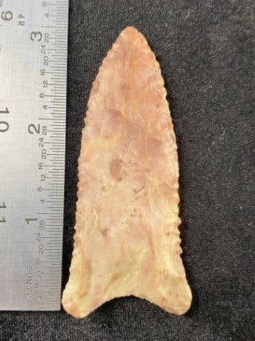 Dalton Indian Artifact Arrowhead: KEY WORDS: INDIAN ARTIFACT ARTIFACTS ARROWHEAD ARROWHEADS NATIVE AMERICAN MISSISSIPPIAN QUAPAW CADDO POTTERY COINS MORGAN DOLLAR PEACE DOLLAR SILVER COINS Arkansas. Now taking in consignments for pre-
