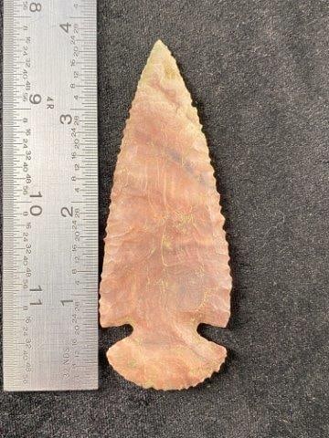 Dovetail Indian Artifact Arrowhead: KEY WORDS: INDIAN ARTIFACT ARTIFACTS ARROWHEAD ARROWHEADS NATIVE AMERICAN MISSISSIPPIAN QUAPAW CADDO POTTERY COINS MORGAN DOLLAR PEACE DOLLAR SILVER COINS Arkansas. Now taking in consignments for pre-